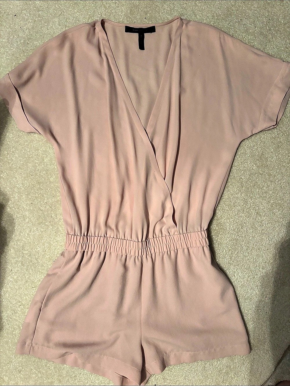 BCBGMAXAZRIA Pink Romper Size XXS Like New